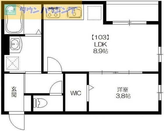 ワイメゾンの物件間取画像